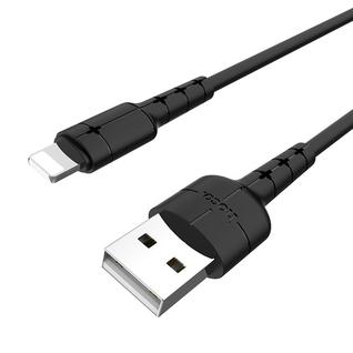 USB дата-кабель Hoco X30 Star Charging data cable for Lightning (1.2 м) Черный