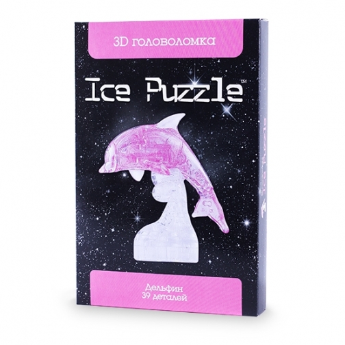 3D-пазл Ice puzzle - Дельфин, 39 элементов Crystal Puzzle 37708574 1
