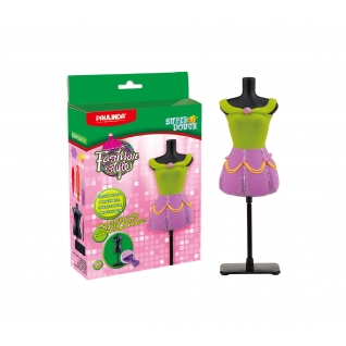 Масса для лепки Fashion Style "Мода и стиль" - Наряд для куклы, зелено-розовая Paulinda