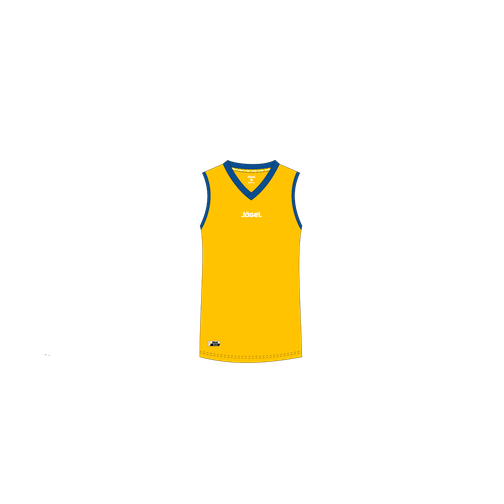 Майка баскетбольная Jögel Jbt-1020-tee-047, желтый/синий размер S 42221277 3