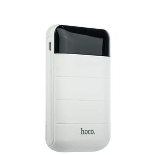 Аккумулятор внешний универсальный Hoco B29-10000 mAh Domon power bank (2 USB: 5V-2.0A&1.0A) White Белый