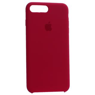 Чехол-накладка силиконовый Silicone Case для iPhone 8 Plus/ 7 Plus (5.5) Rose Red Малиновый №30