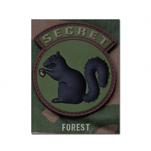 Mil-Spec Monkey Нашивка MilSpecMonkey Secret Squirrel ПВХ, цвет лиственный 5018551 1