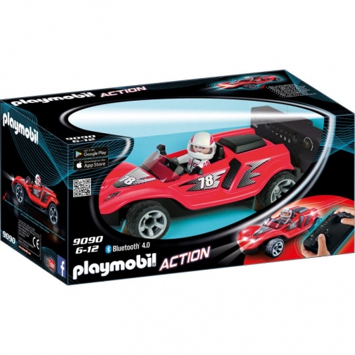 Конструктор Playmobil Радиоуправляемый ракетный гонщик 37896393