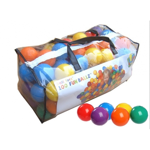 Пластиковые мячики для сухого бассейна, 100 штук Intex 37711854 9