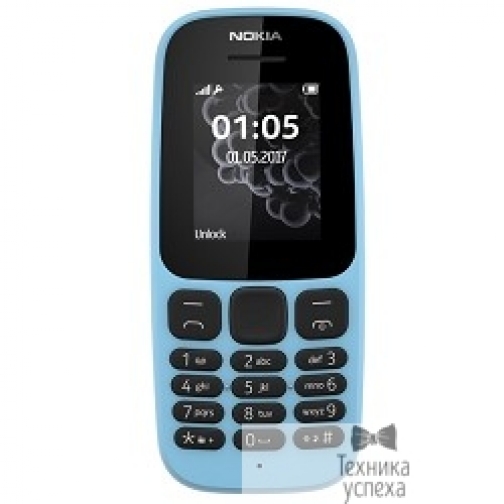 Nokia NOKIA 105 SS TA-1010 BLUE (2017) A00028372 1.4