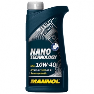 Моторное масло Mannol Nano Technology 10W40 1л
