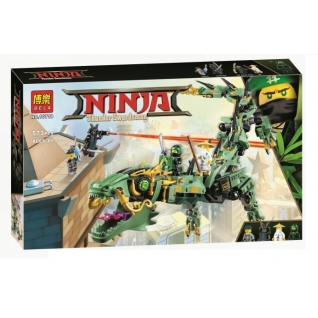 Конструктор BELA Ninja «Механический Дракон Зелёного Ниндзя» 573 дет. 10718
