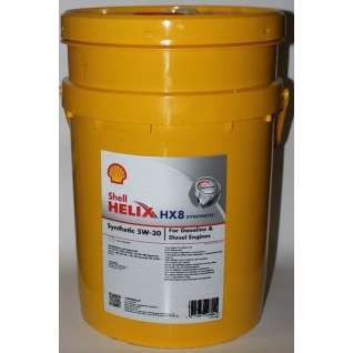 Моторное масло SHELL Helix HX8 5w-30 55 литров