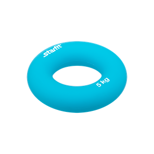Эспандер кистевой Starfit Es-403 "кольцо", диаметр 7 см, 5 кг, голубой