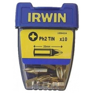 Насадка irwin TIN (10 шт/уп.) PH 2 25 мм