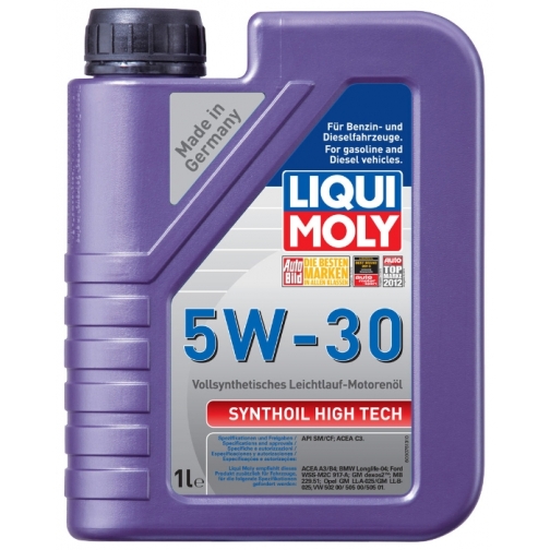 Моторное масло LIQUI MOLY Synthoil High Tech 5W-30 1 литр 5927017