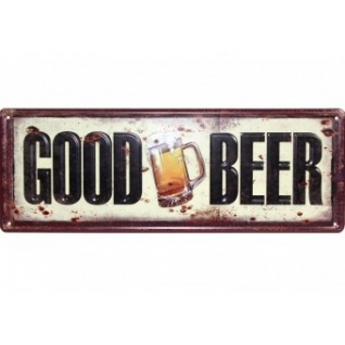 Табличка "Good beer"