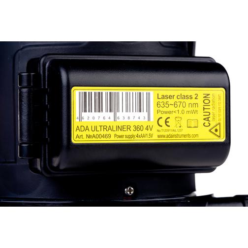 Лазерный уровень ADA ULTRALiner 360 4V Set ADA Instruments 42391295