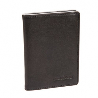 Gianni Conti 1757493 black grey Обложка для паспорта Gianni Conti