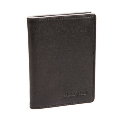 Gianni Conti 1757493 black grey Обложка для паспорта Gianni Conti 9188263
