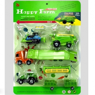 Игровой набор Happy Farm - Сельхозтехника с фигурками домашних птиц Shenzhen Toys