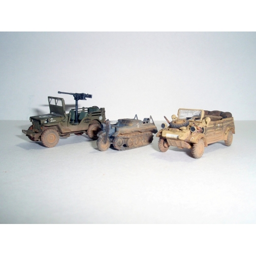 Подарочный набор со сборными моделями «Техника Второй мировой войны», 1:72 Моделист 37735809 1