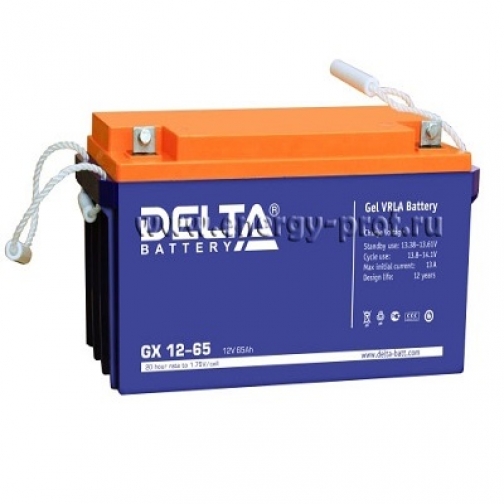 Аккумуляторные батареи Delta Аккумуляторная батарея GX12-65 1242314
