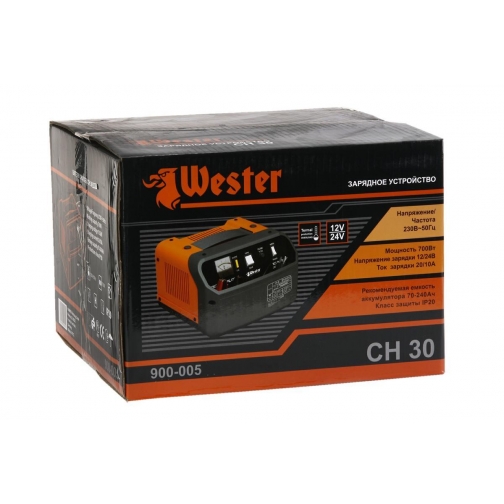 Зарядное устройство WESTER CH30  для АКБ 700Вт 12/24В 20/10А 1210202 1