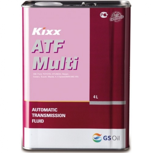 Трансмиссионное масло KIXX ATF Multi 4л 5921003