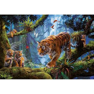 Пазлы Educa Educa 17662 Пазл 1000 деталей "Тигры на дереве"
