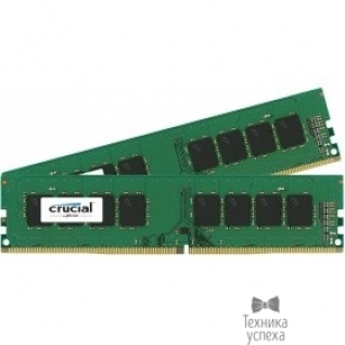 Crucial Crucial DDR4 DIMM 16GB Kit 2x8Gb CT2K8G4DFD824A PC4-19200, 2400MHz, CL17