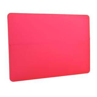 Защитный чехол-накладка HardShell Case для Apple MacBook Air 13 (2018-2019г.г.) A1932 матовая красная