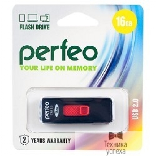 Perfeo Perfeo USB Drive 64GB S04 Black PF-S04B064 6872134