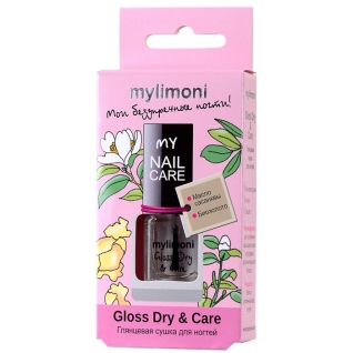 Limoni MyLimoni — Глянцевая сушка для ногтей "Gloss Dry & Care"  6 мл.
