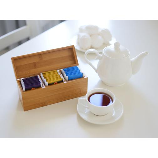 Ящичек для чая ПМ: BRAVO Ящичек для чая, 3 секции, 21*7*9 см, бамбук BRAVO 42791026 3