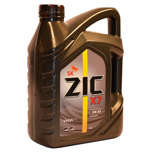 Моторное масло ZIC X7 5W40 4л 5921546