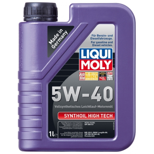 Моторное масло LIQUI MOLY Synthoil High Tech 5W-40 1 литр 5927012
