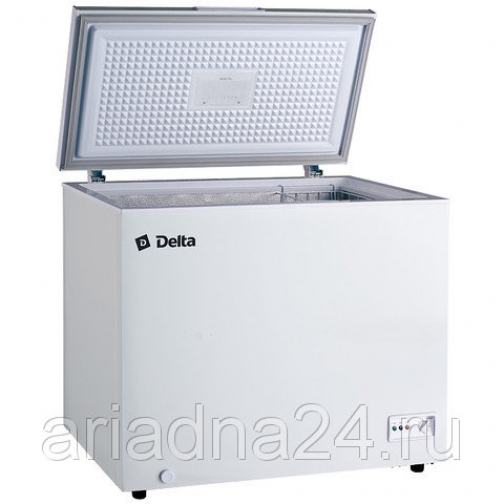 Ларь морозильный низкотемпературный 152л DELTA D-С152НL, 2 корзины, лампа подсветки Delta 6818052