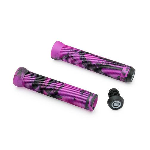 Грипсы Hipe H4 Duo 155 мм, фиолетовый/черный 42456065