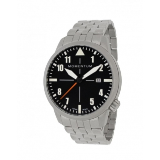 Часы Momentum Fieldwalker Automatic (сапфировое стекло, сталь) Momentum by St. Moritz Watch Corp