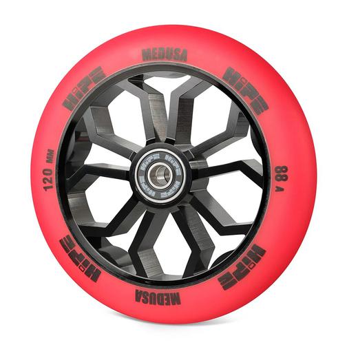 Колесо Hipe Medusa Wheel Lmt36 120мм Red/core Black, красный/черный 42252118
