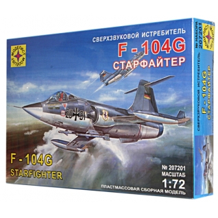 Сборная модель "Самолет F-104G - Старфайтер", 1:72 Моделист