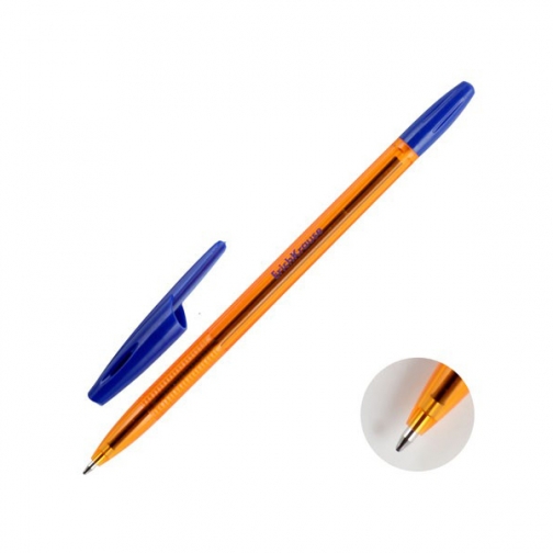Шариковая ручка R-301 Amber, синяя Erich Krause 37709618 1