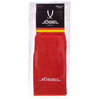 Гольфы футбольные Jögel Ja-002, красный/белый размер 42-44