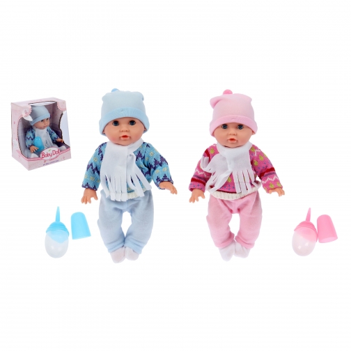 Функциональный пупс Baby Doll с аксессуарами (пьет, писает), 33 см 37738612
