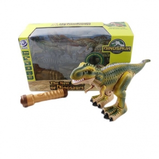 Динозавр р/у The New World of Dinosaurs с проектором (на бат., свет, звук) Shantou