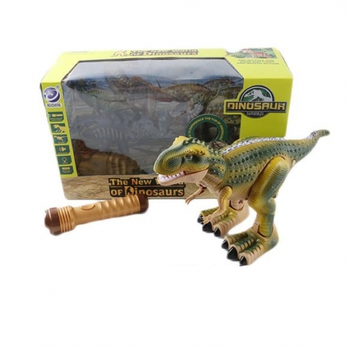 Динозавр р/у The New World of Dinosaurs с проектором (на бат., свет, звук) Shantou 37718776
