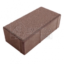 Тротуарная плитка коричневая 200х100х60 мм (Steingot)