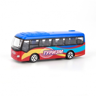 Игрушка "Туристический автобус", 7.5 см Технопарк