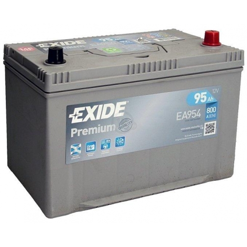 Аккумулятор легковой Exide Premium EA954 95 Ач 37900249