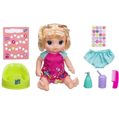 Интерактивная игрушка Hasbro Baby Alive Hasbro Baby Alive E0609 Кукла Блондинка 