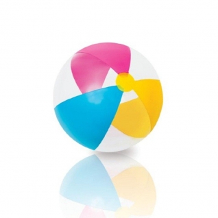 Надувной мяч Paradise Balls, голубо-розово-желтый, 61 см Intex