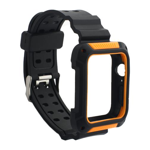 Ремешок COTEetCI W39 Integrated Movement Band (WH5268-BO) для Apple Watch 44мм/ 42мм Черно-Оранжевый 42531597