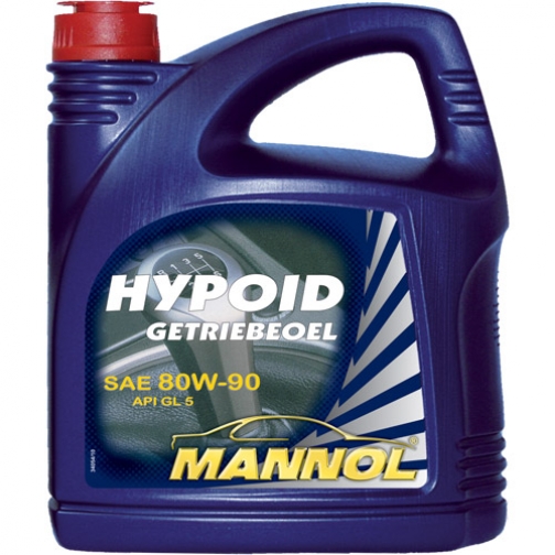 Трансмиссионное масло MANNOL Hypoid Getriebeoel 80W90 GL-5 4л арт. 4036021401065 5921926
